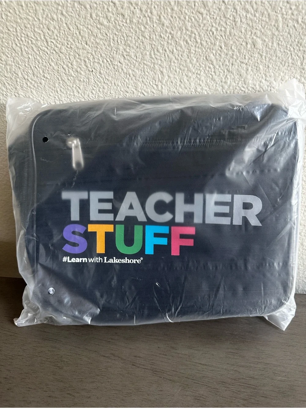 New•Lakeshore Learning Teacher Stuff Lunch Bag.